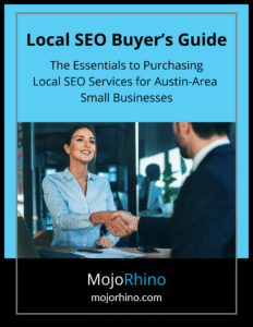Feature Image for PDF Buyer’s Guide for Local SEO in Austin Texas