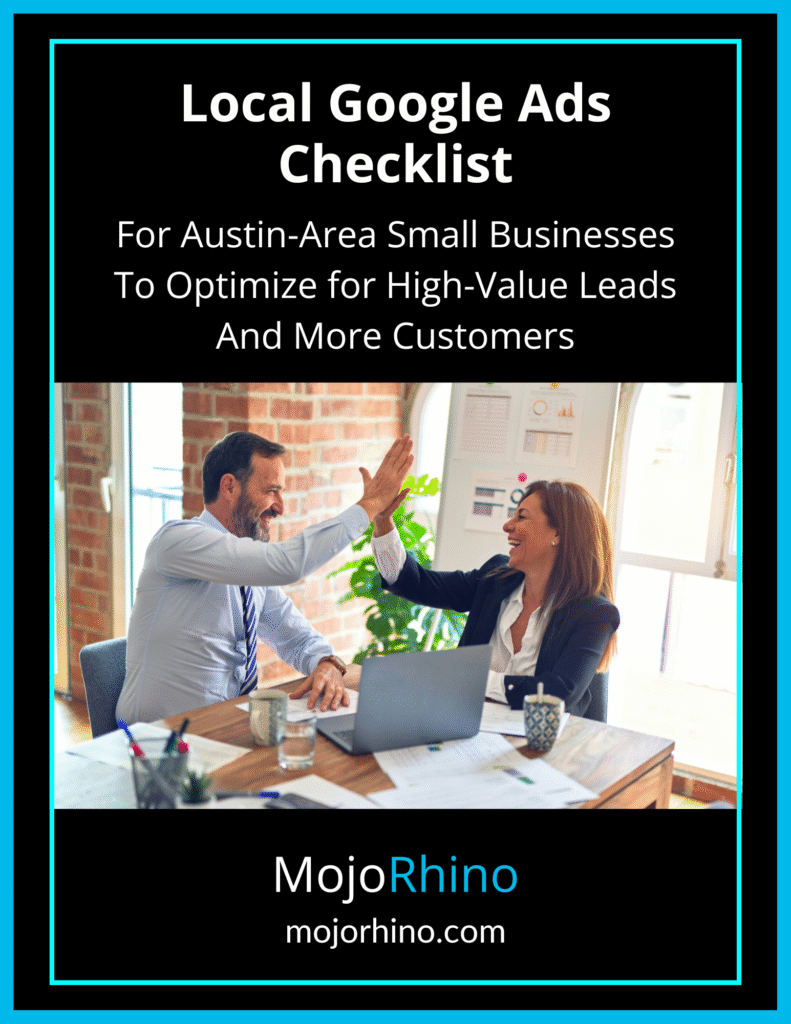Feature Image for PDF for Checklist Local Google Ads in Austin Texas