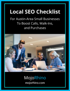 Feature Image for PDF for a Local SEO Checklist in Austin Texas