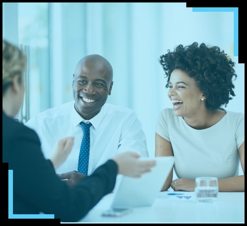 Attorney with clients signed by Texas law firm SEO services.